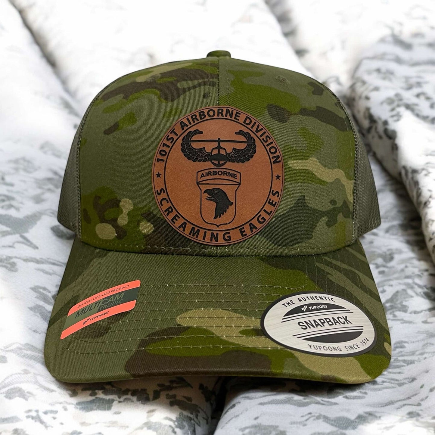 101st Airborne Infantry Screaming Eagles Snapback Trucker Hat