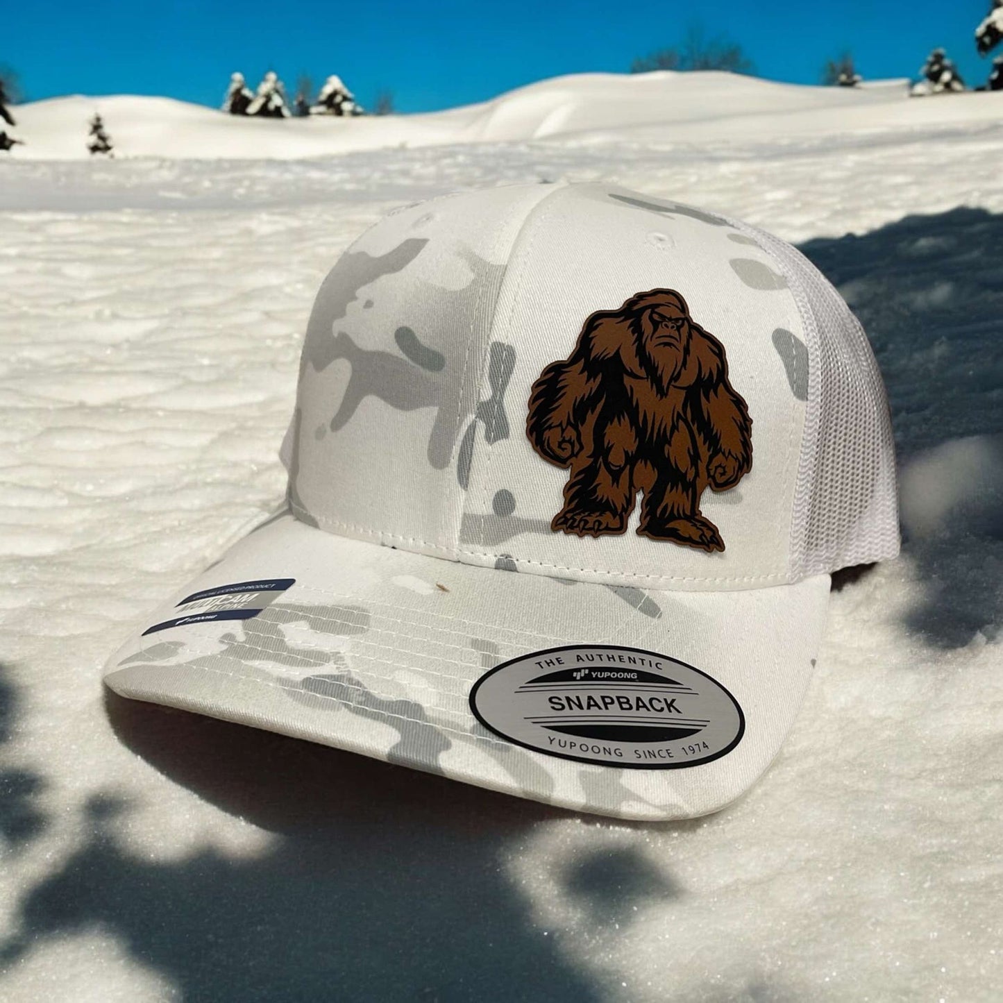 The Abominable Snowman Snapback Trucker Hat