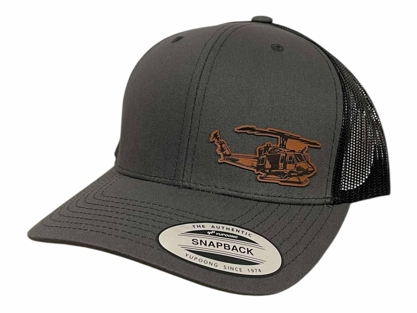 Huey UH-1N Iroquois CH-135 Twin Huey Snapback Trucker Hat