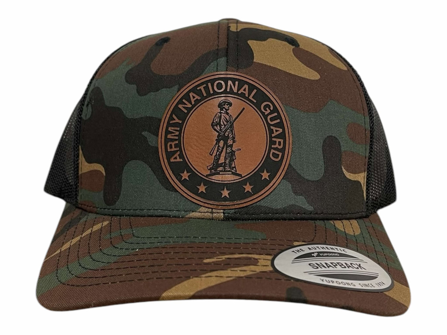 Army National Guard ARNG Military Snapback Trucker Hat