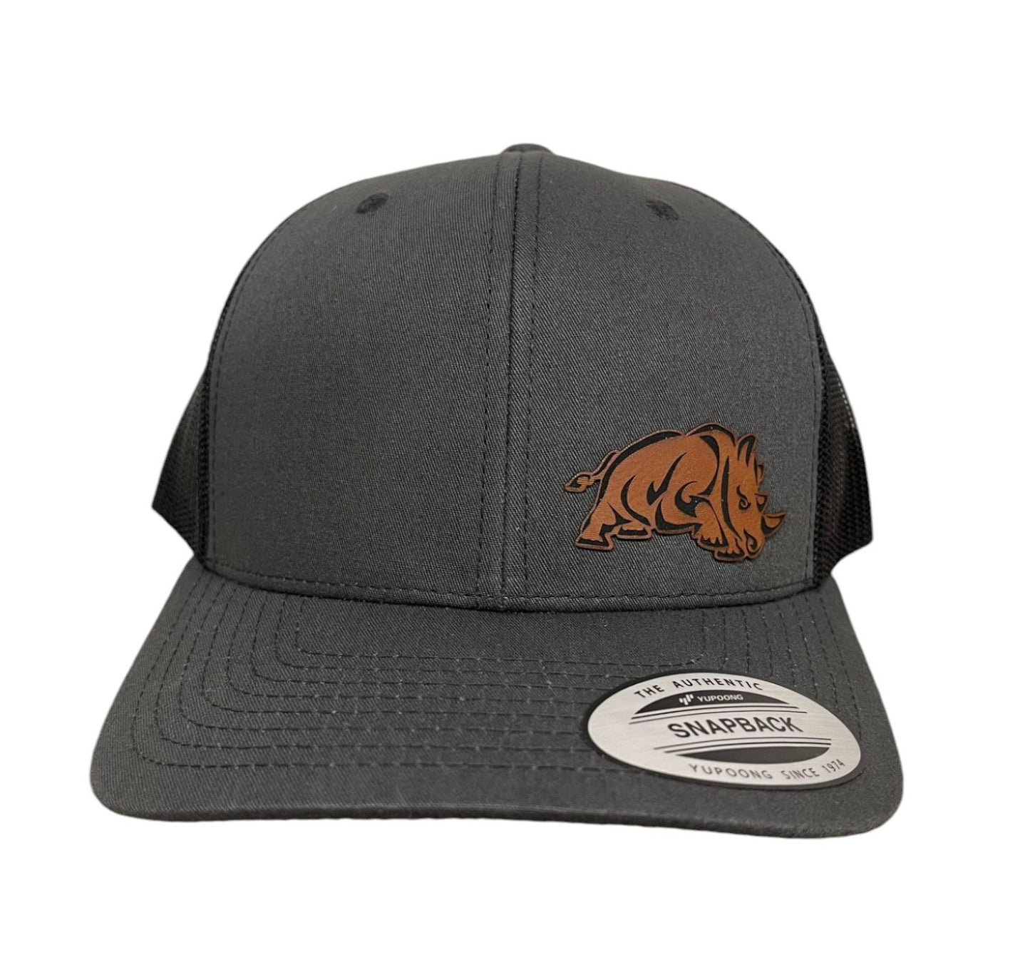 Black Rhino Snapback Trucker Hat