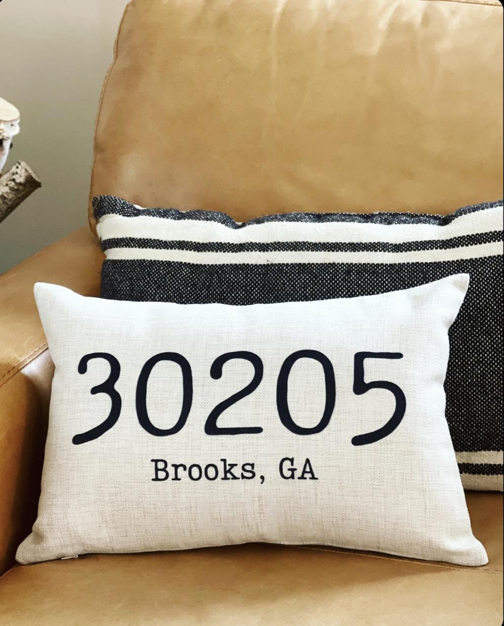 Zip Code Pillow