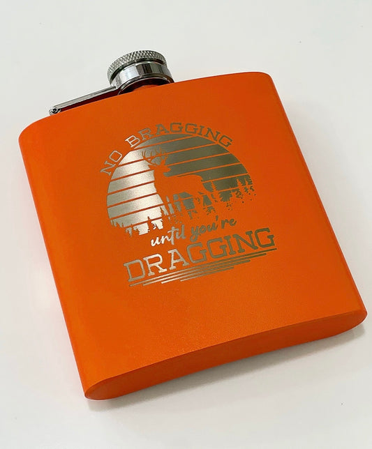 No Bragging Flask 6 Oz.