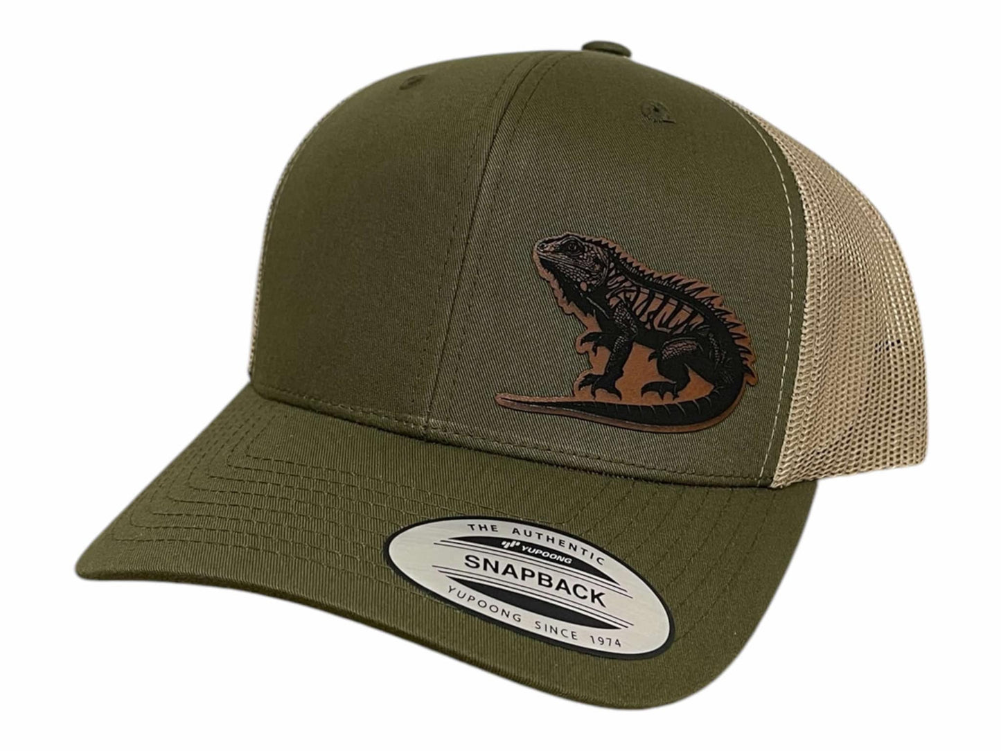 Island Iguana Zilla Snapback Trucker Hat