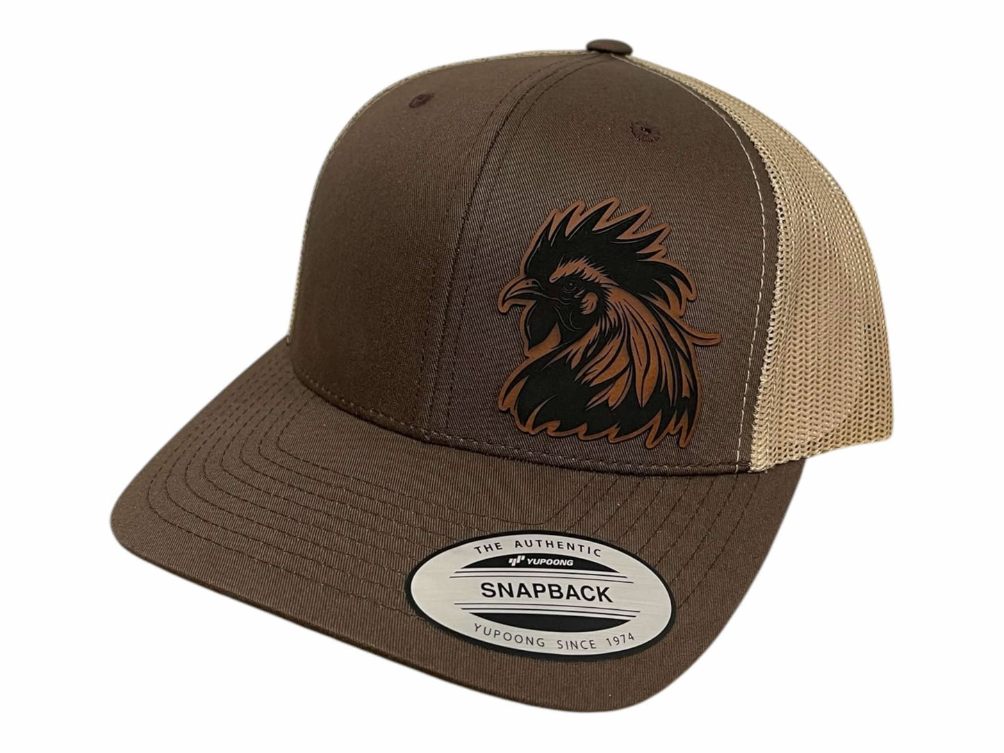 Leghorn Rooster Snapback Trucker Hat