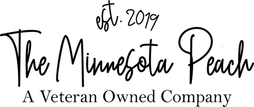 The Minnesota Peach logo