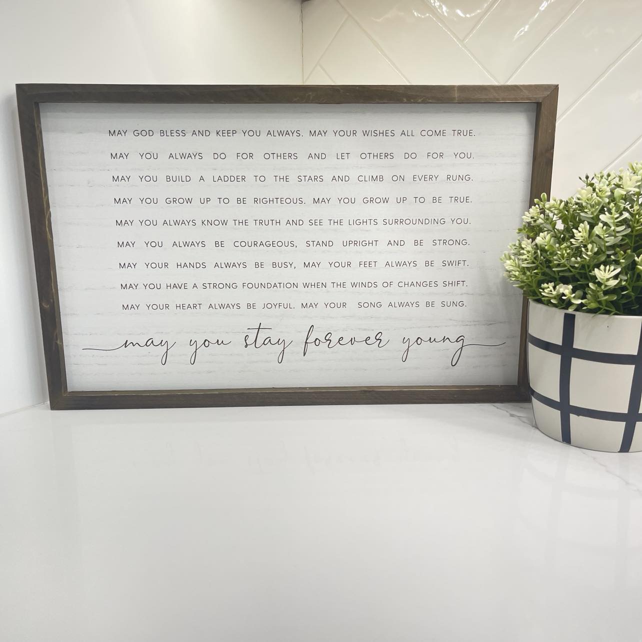 Forever Young Sign