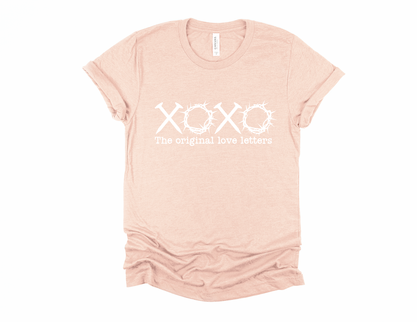 XOXO The original love letters Bella+Canvas Premium Graphic Tee