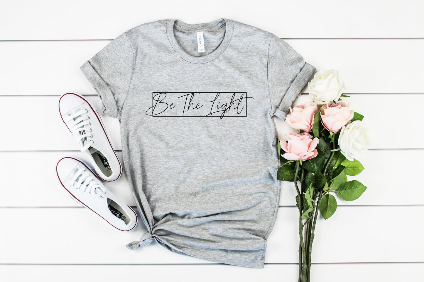 Be the Light Bella+Canvas Premium Graphic Tee
