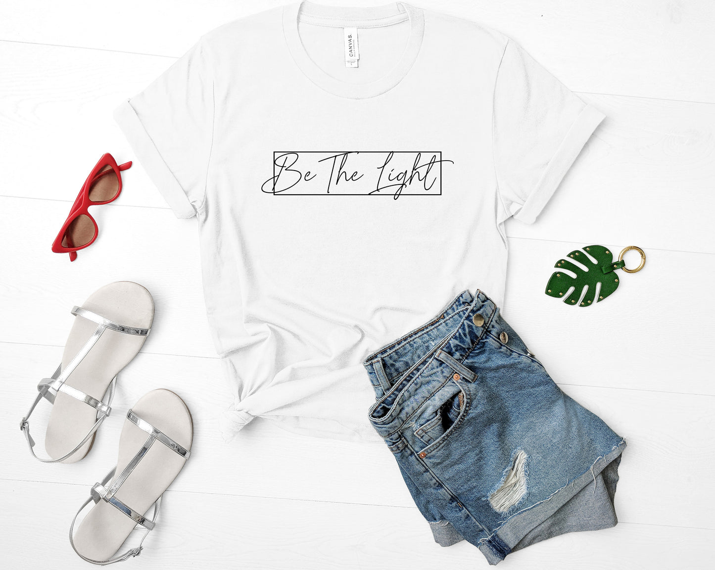 Be the Light Bella+Canvas Premium Graphic Tee