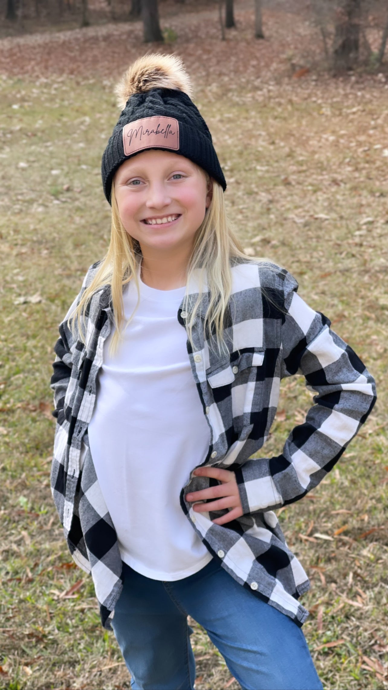 Personalized Knit Beanie