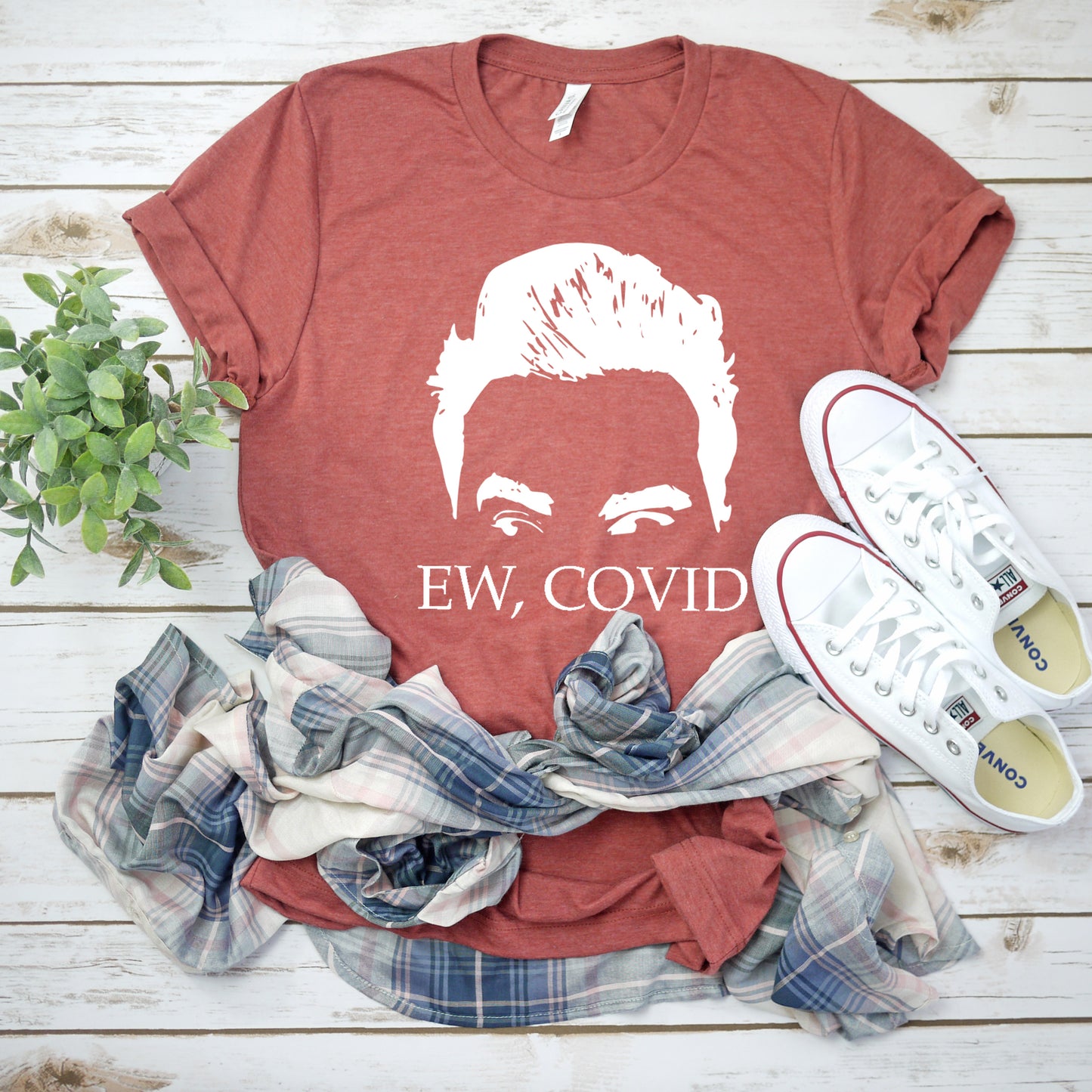 Ew, Covid Bella+Canvas Premium Graphic Tee
