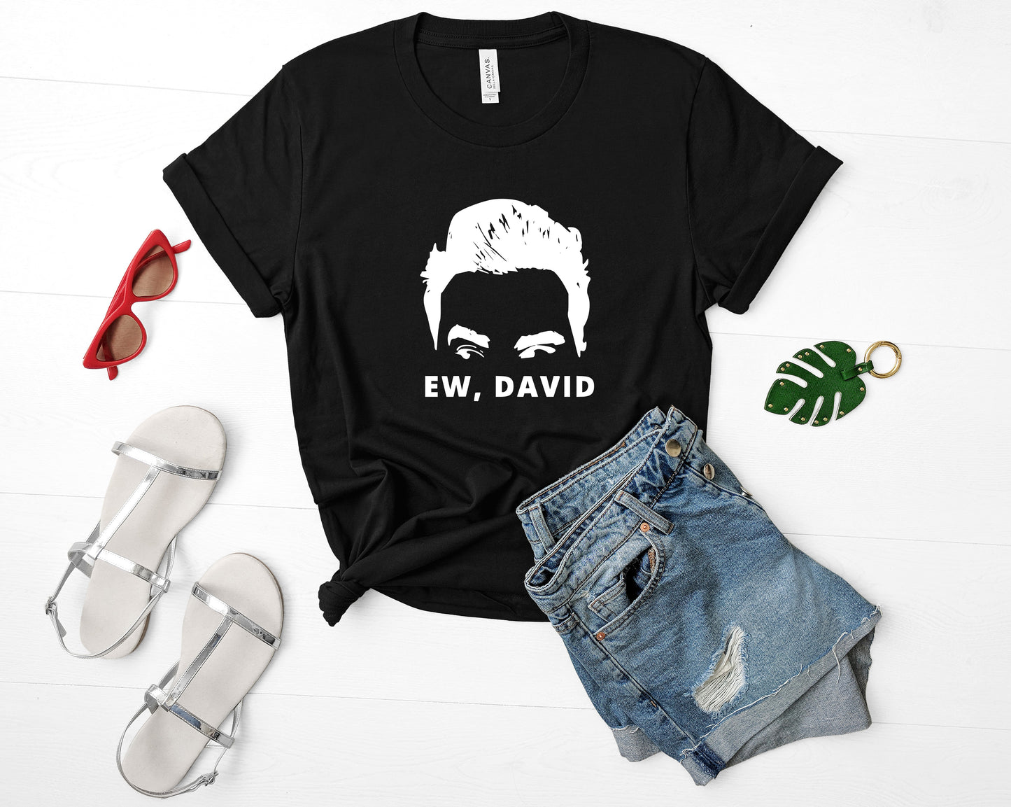 Ew, David Bella+Canvas Premium Graphic Tee