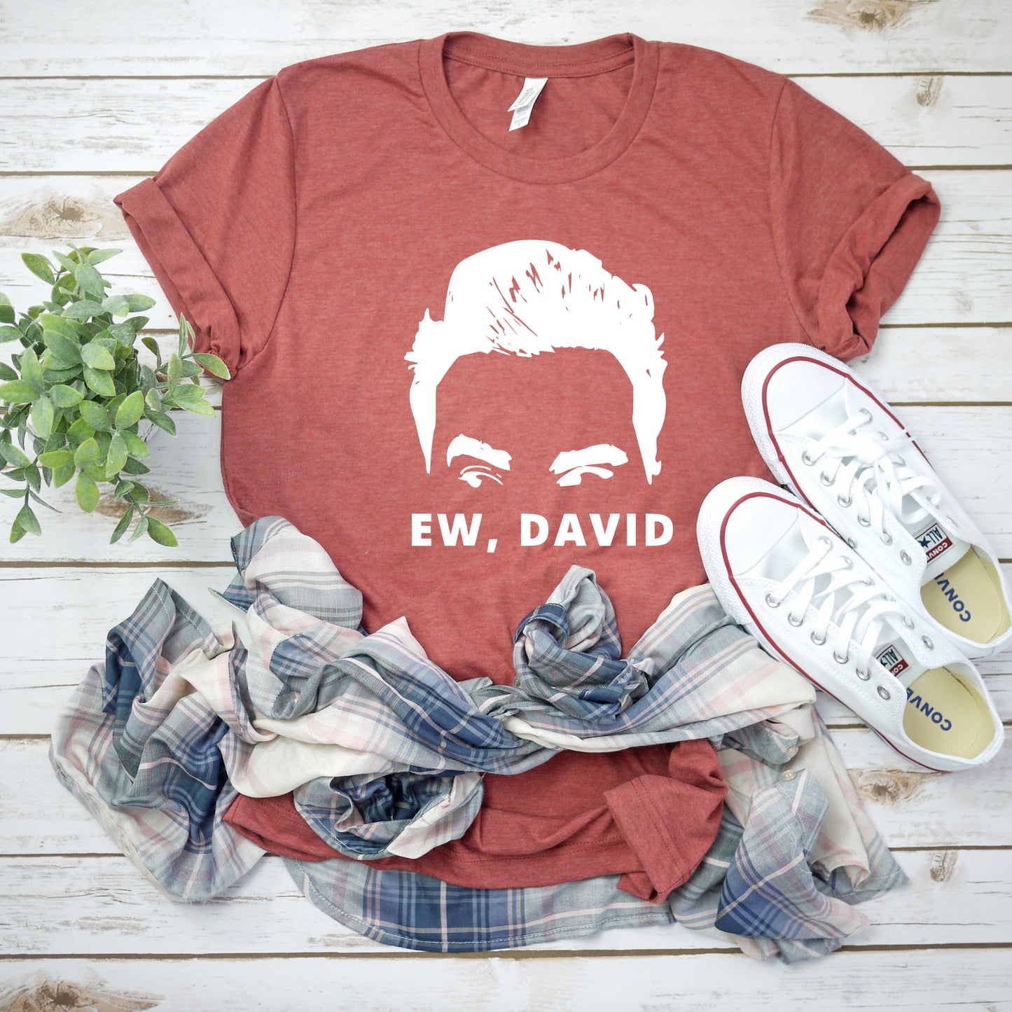 Ew, David Bella+Canvas Premium Graphic Tee