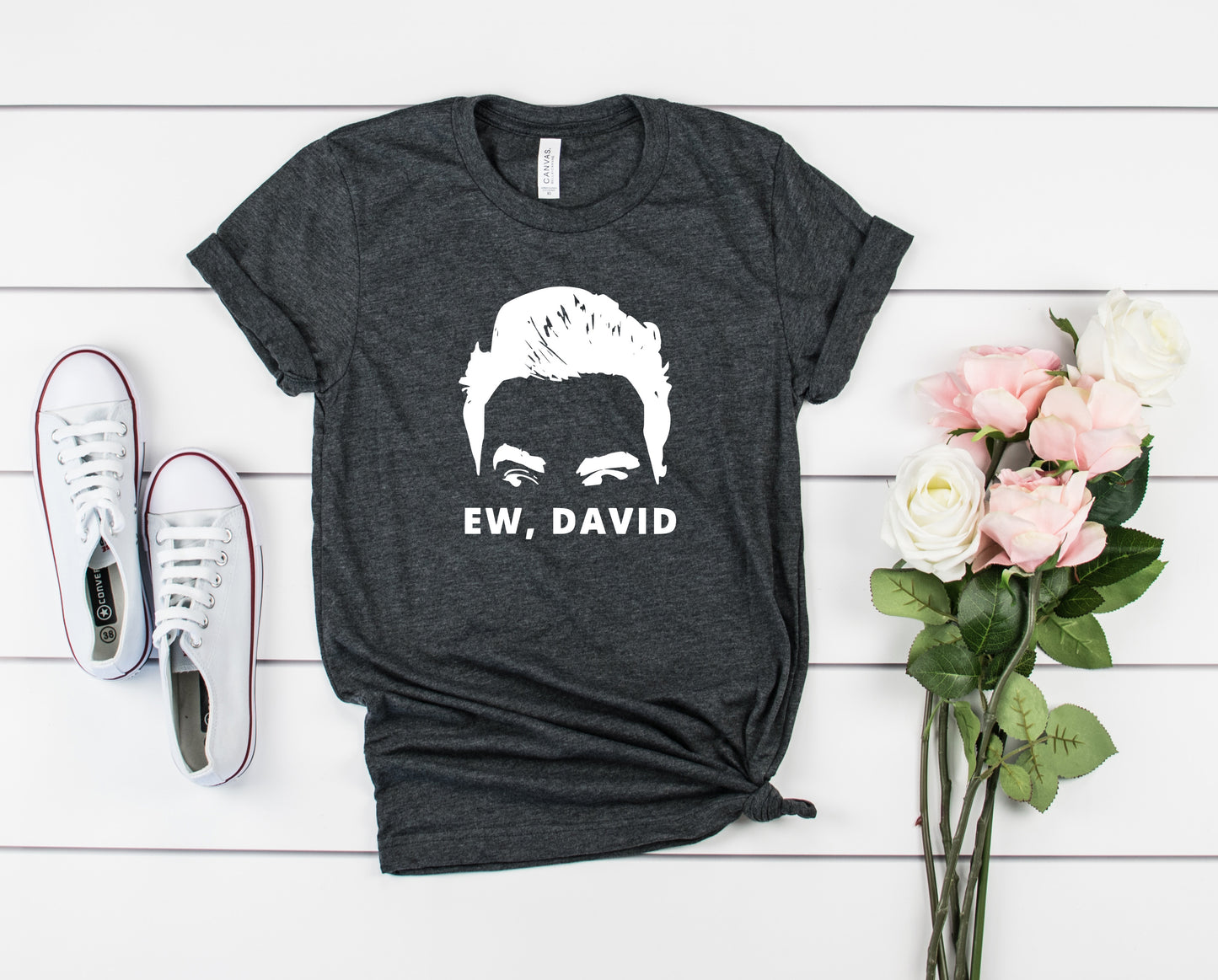 Ew, David Bella+Canvas Premium Graphic Tee