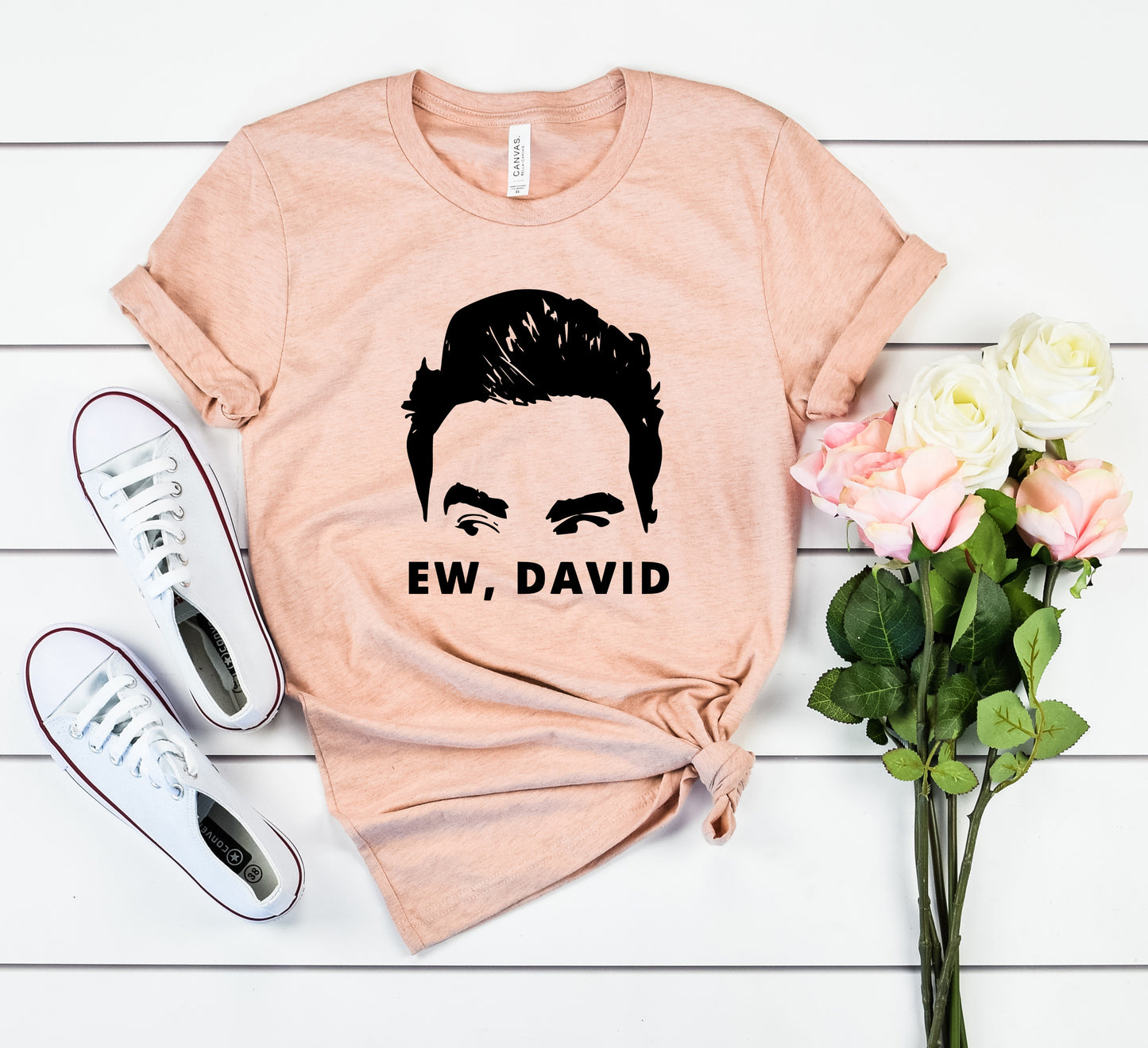Ew, David Bella+Canvas Premium Graphic Tee