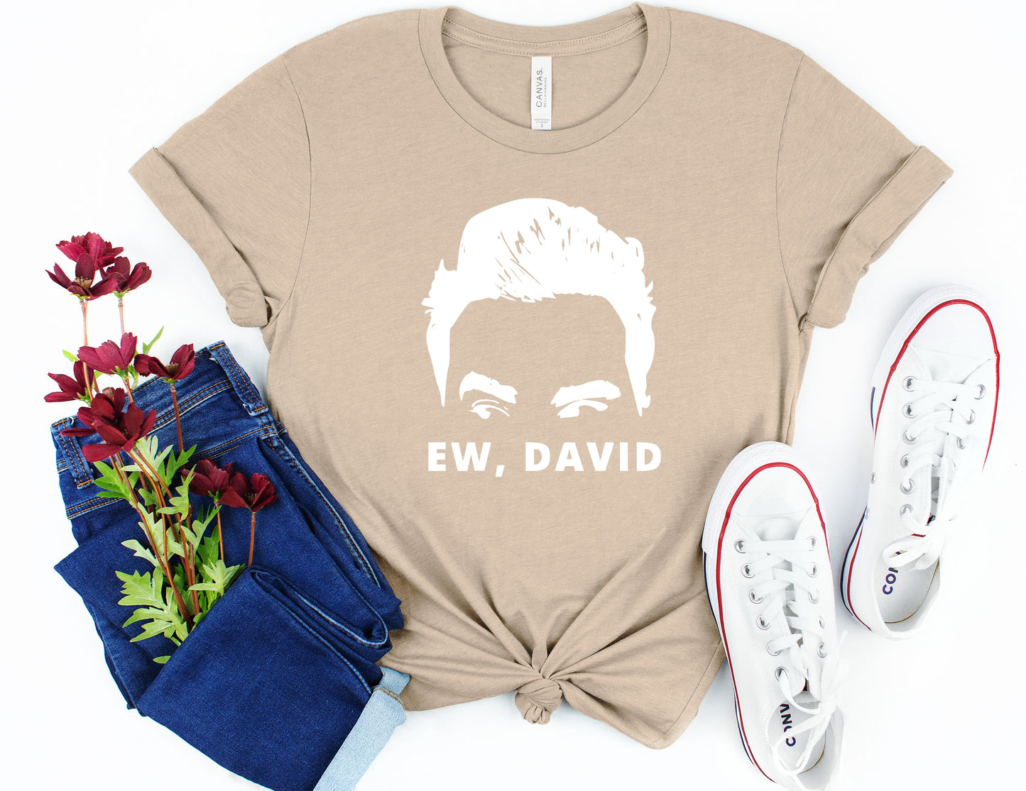 Ew, David Bella+Canvas Premium Graphic Tee