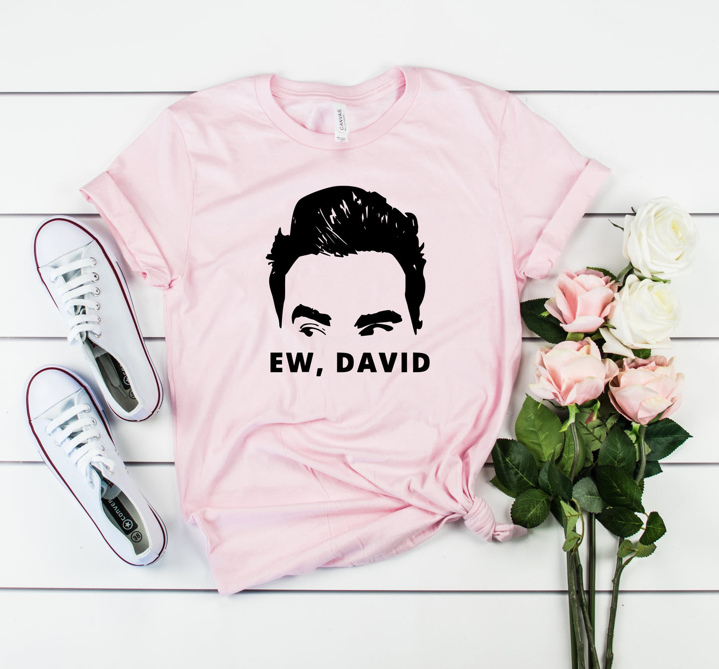 Ew, David Bella+Canvas Premium Graphic Tee