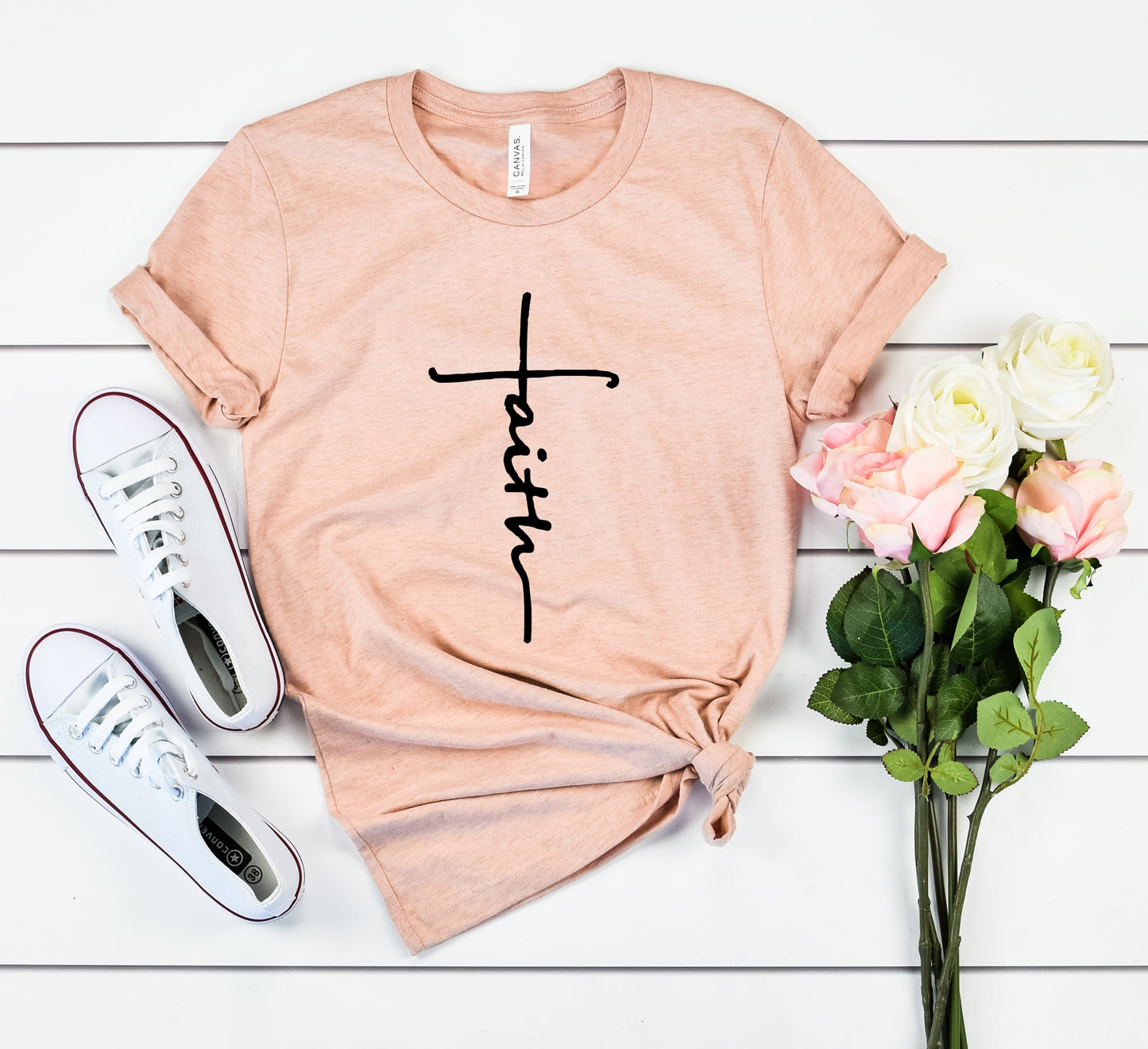 Faith Bella+Canvas Premium Graphic Tee