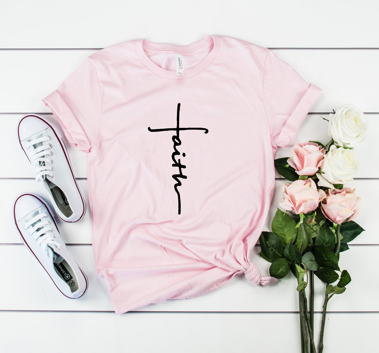 Faith Bella+Canvas Premium Graphic Tee