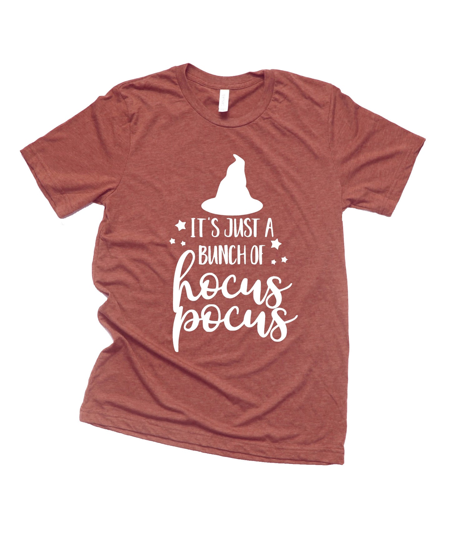 It's Just a Bunch of Hocus Pocus Halloween Collection Bella+Canvas Premium Graphic Tee