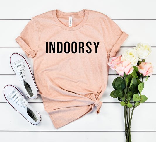 INDOORSY Bella+Canvas Premium Graphic Tee