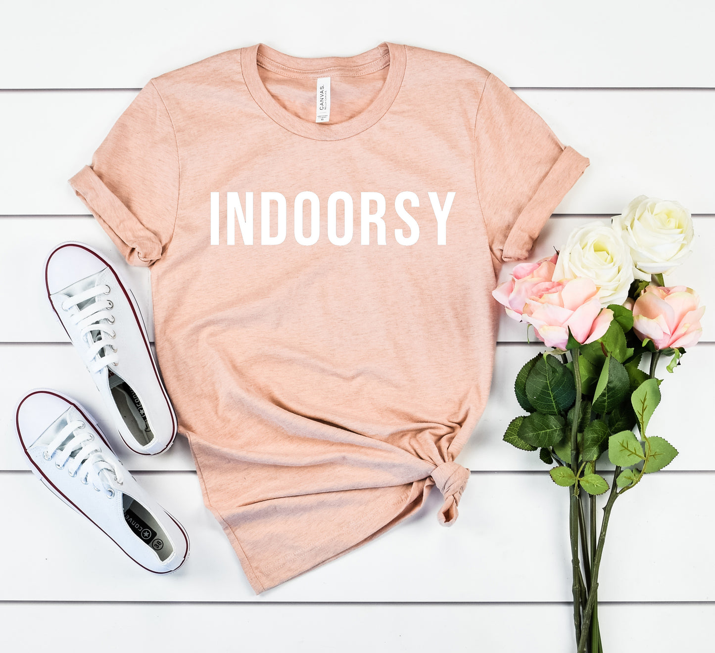INDOORSY Bella+Canvas Premium Graphic Tee
