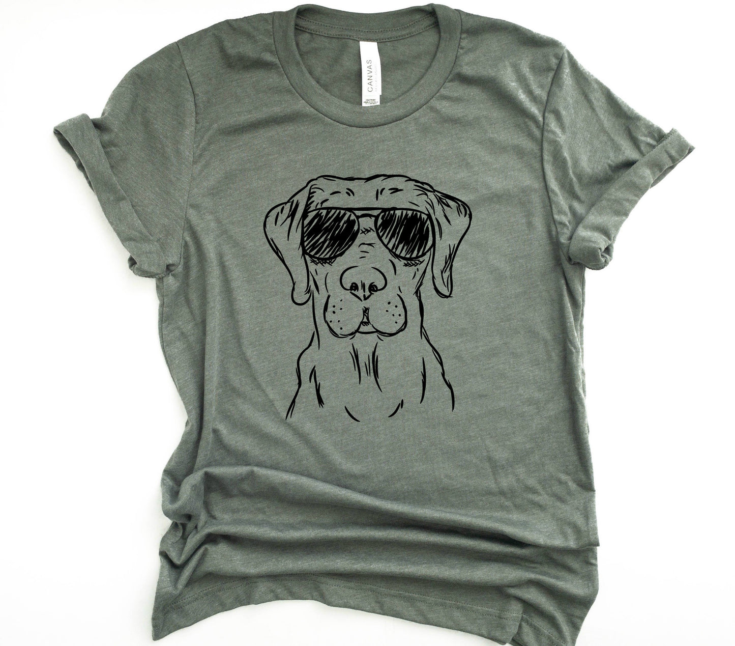 What up dog? Bella+Canvas Premium Graphic Tee