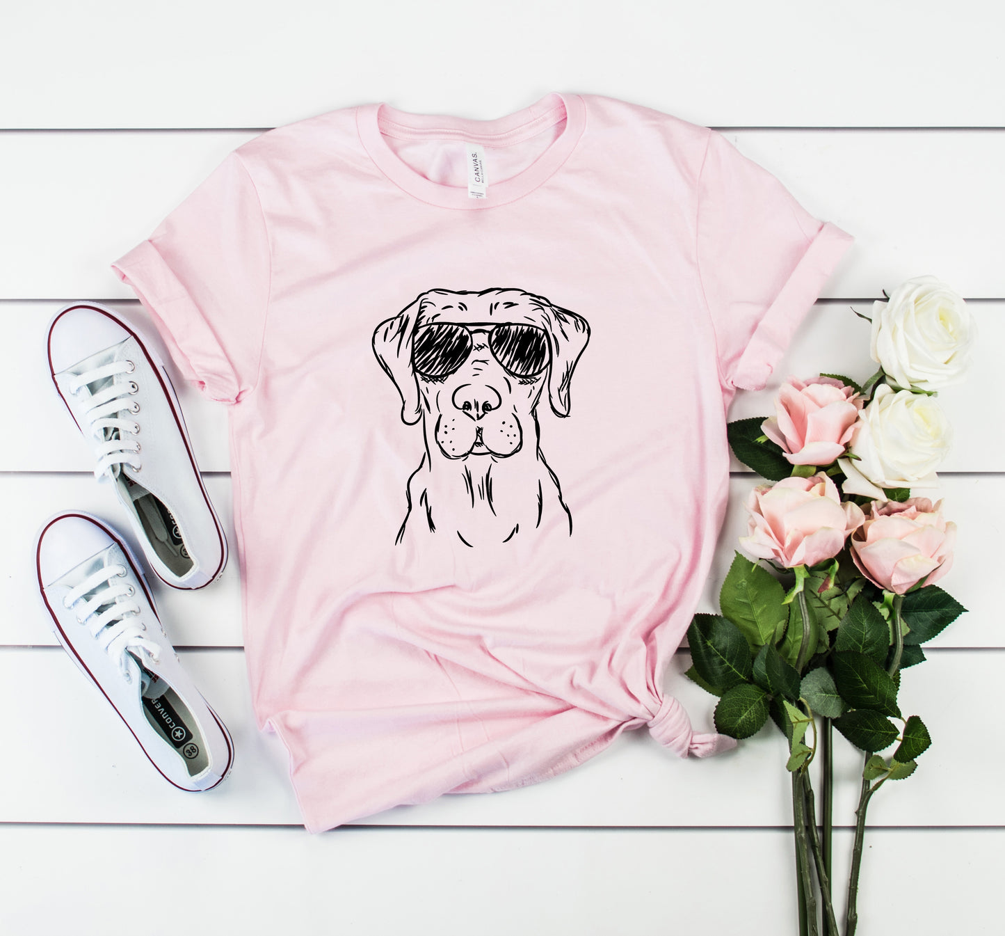 What up dog? Bella+Canvas Premium Graphic Tee
