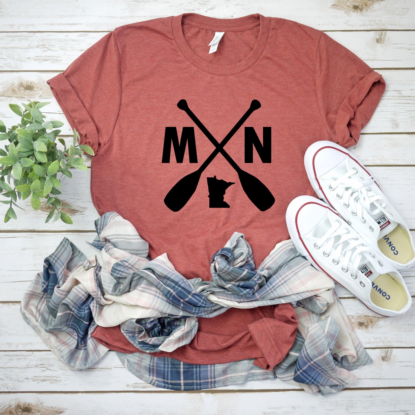 Minnesota Lake Life Bella+Canvas Premium Graphic Tee