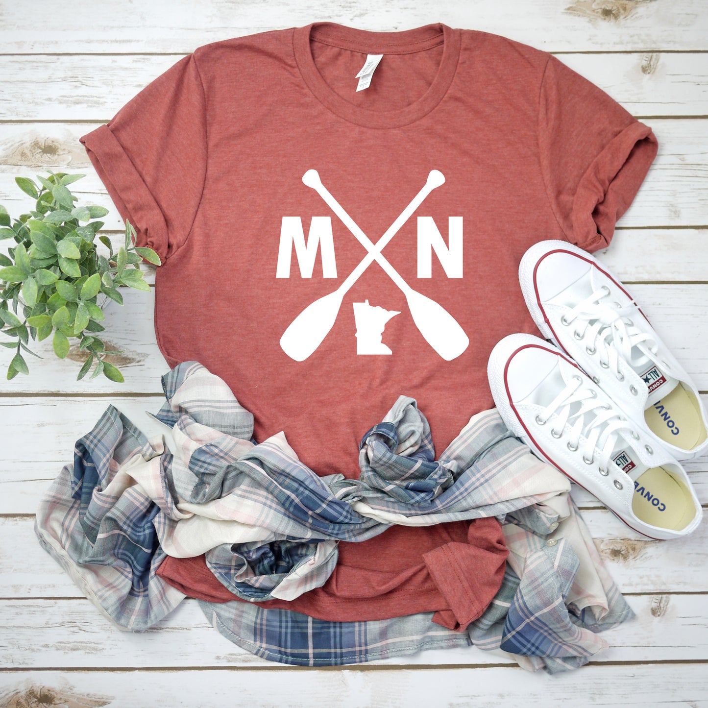 Minnesota Lake Life Bella+Canvas Premium Graphic Tee