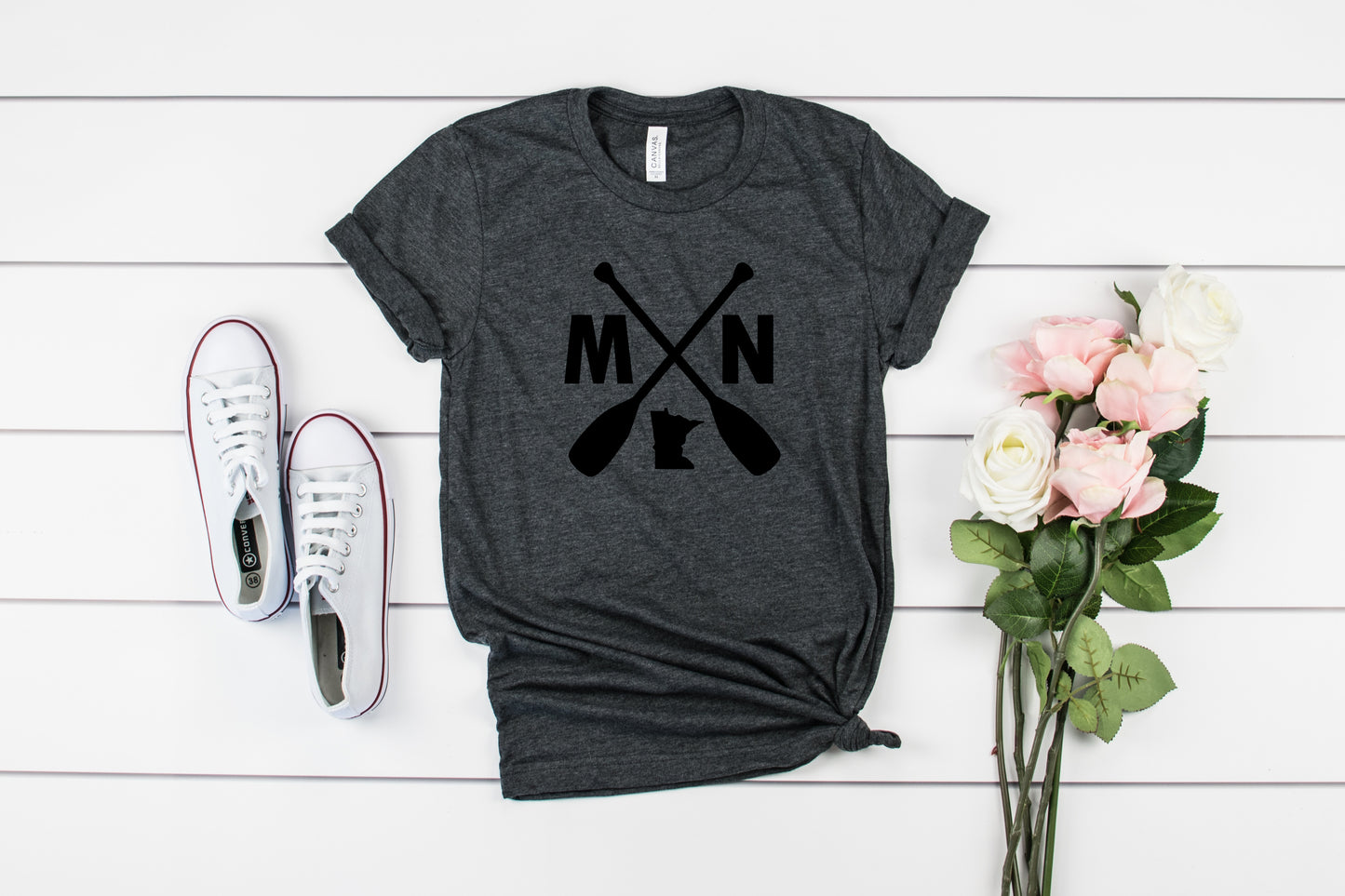 Minnesota Lake Life Bella+Canvas Premium Graphic Tee