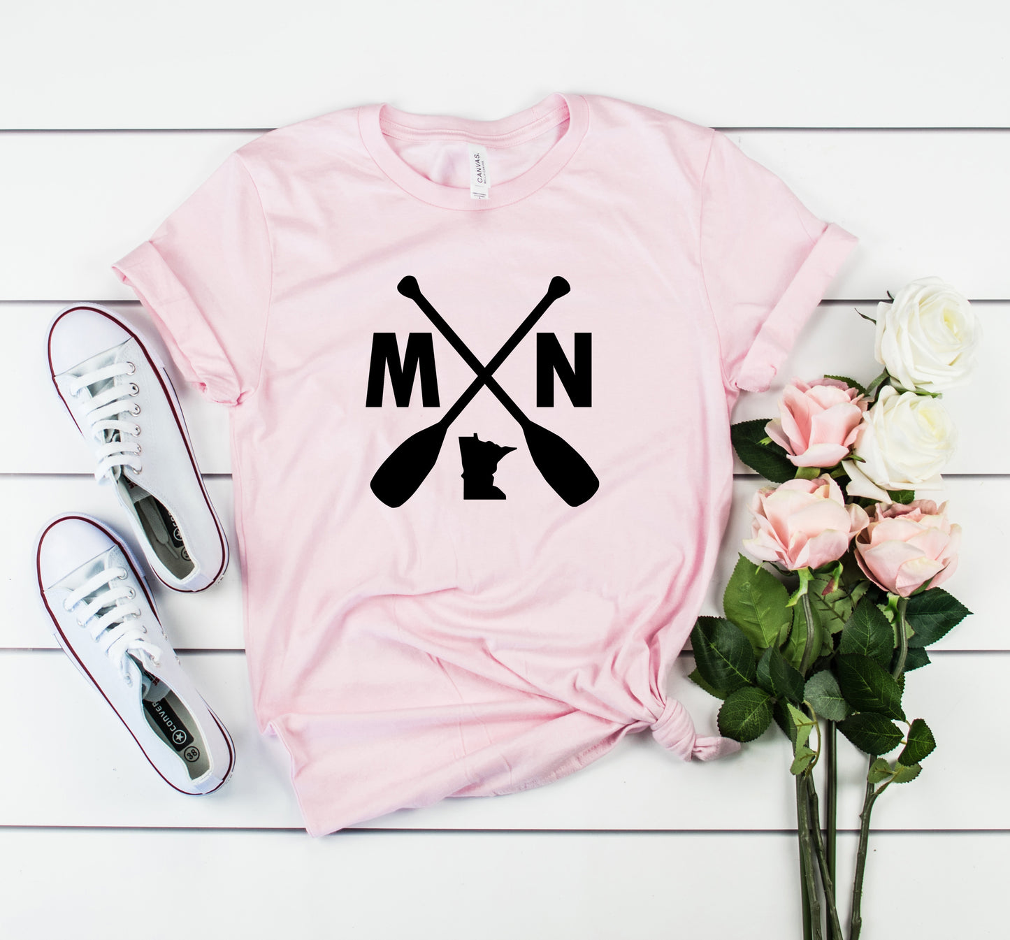 Minnesota Lake Life Bella+Canvas Premium Graphic Tee