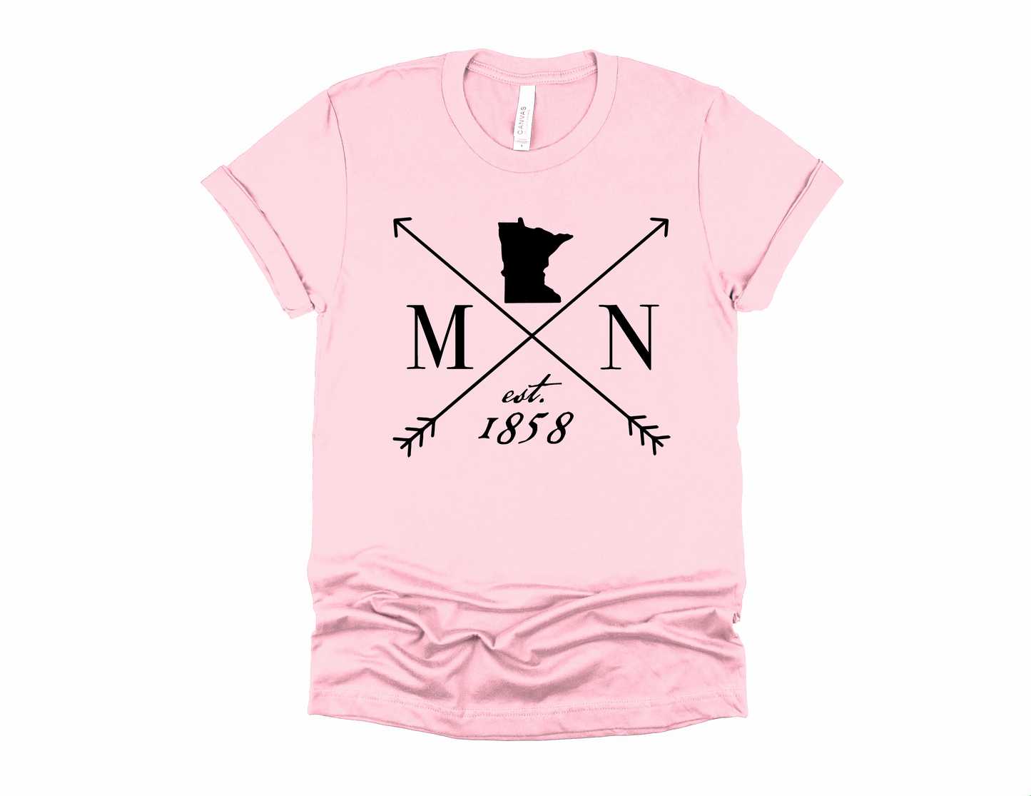 Customizable State est. Bella+Canvas Premium Graphic Tee