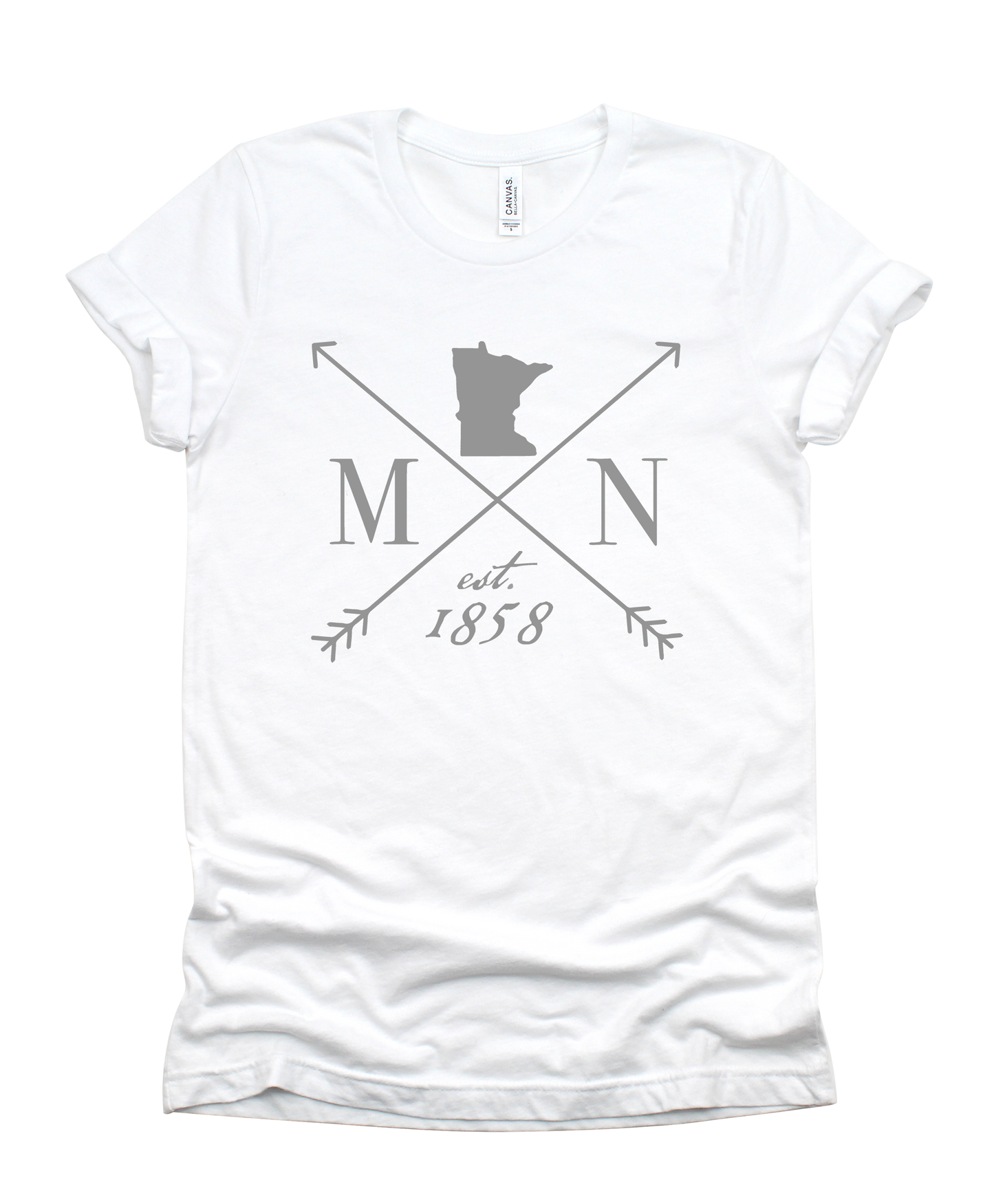Customizable State est. Bella+Canvas Premium Graphic Tee