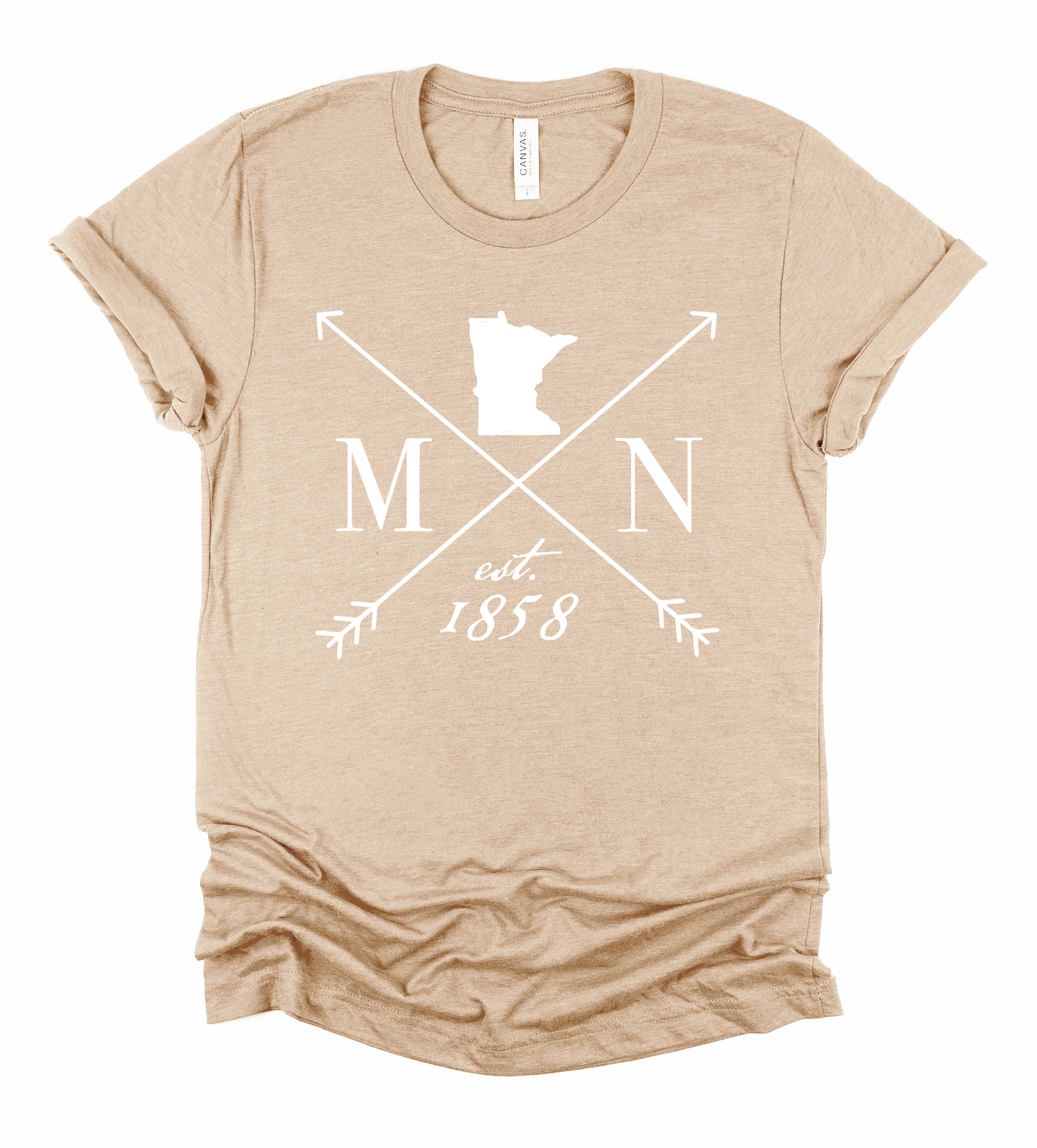 Customizable State est. Bella+Canvas Premium Graphic Tee
