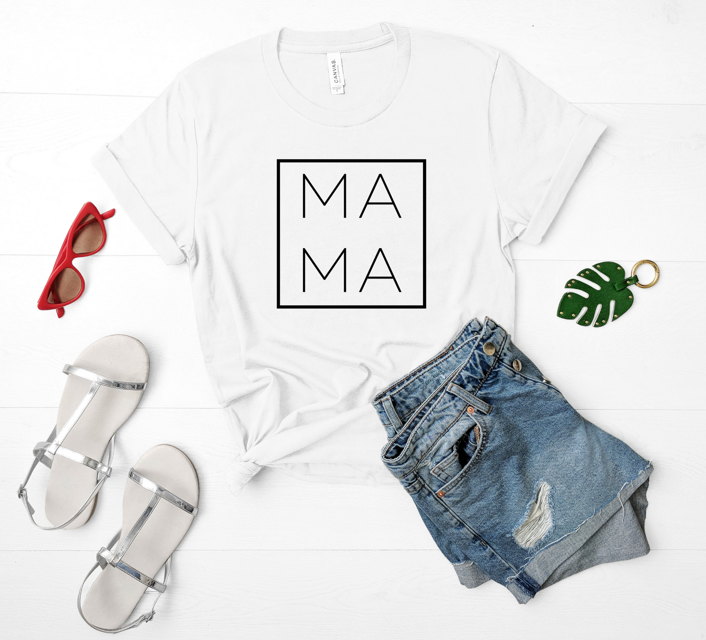 MAMA Bella+Canvas Premium Graphic Tee