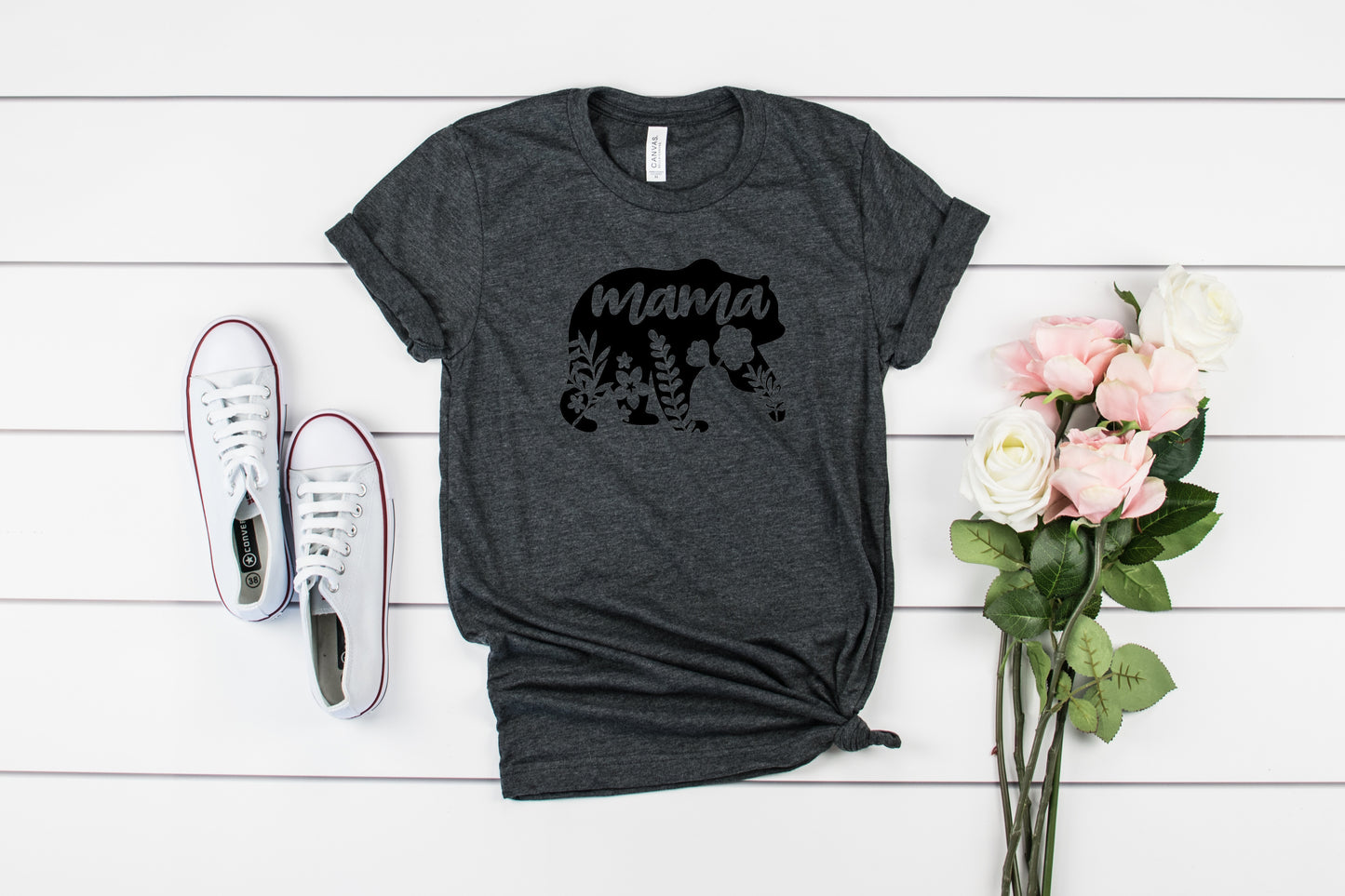 Mama Bear Bella+Canvas Premium Graphic Tee