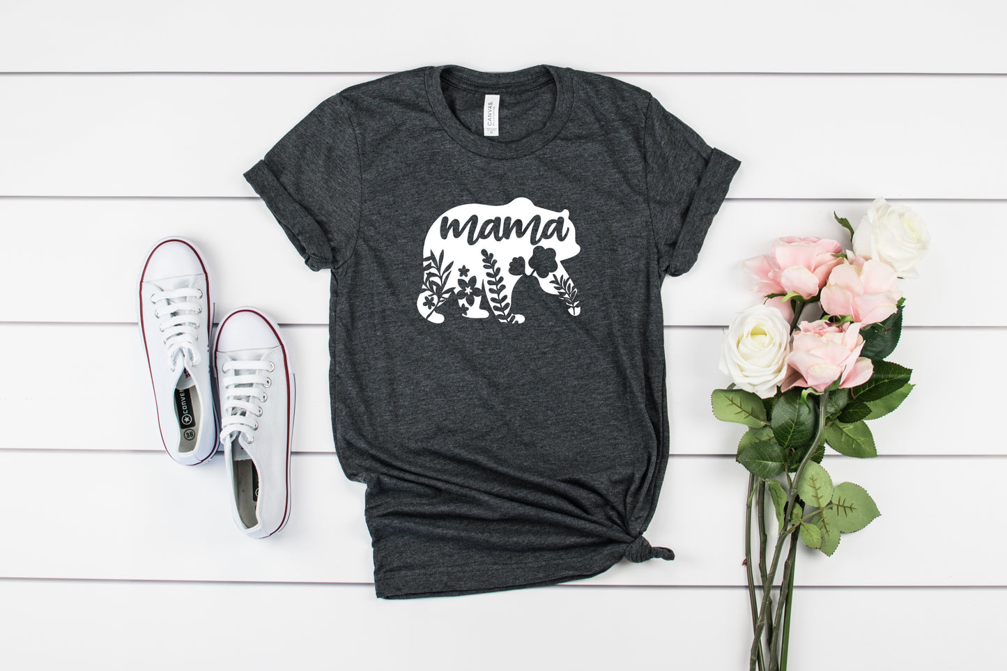 Mama Bear Bella+Canvas Premium Graphic Tee