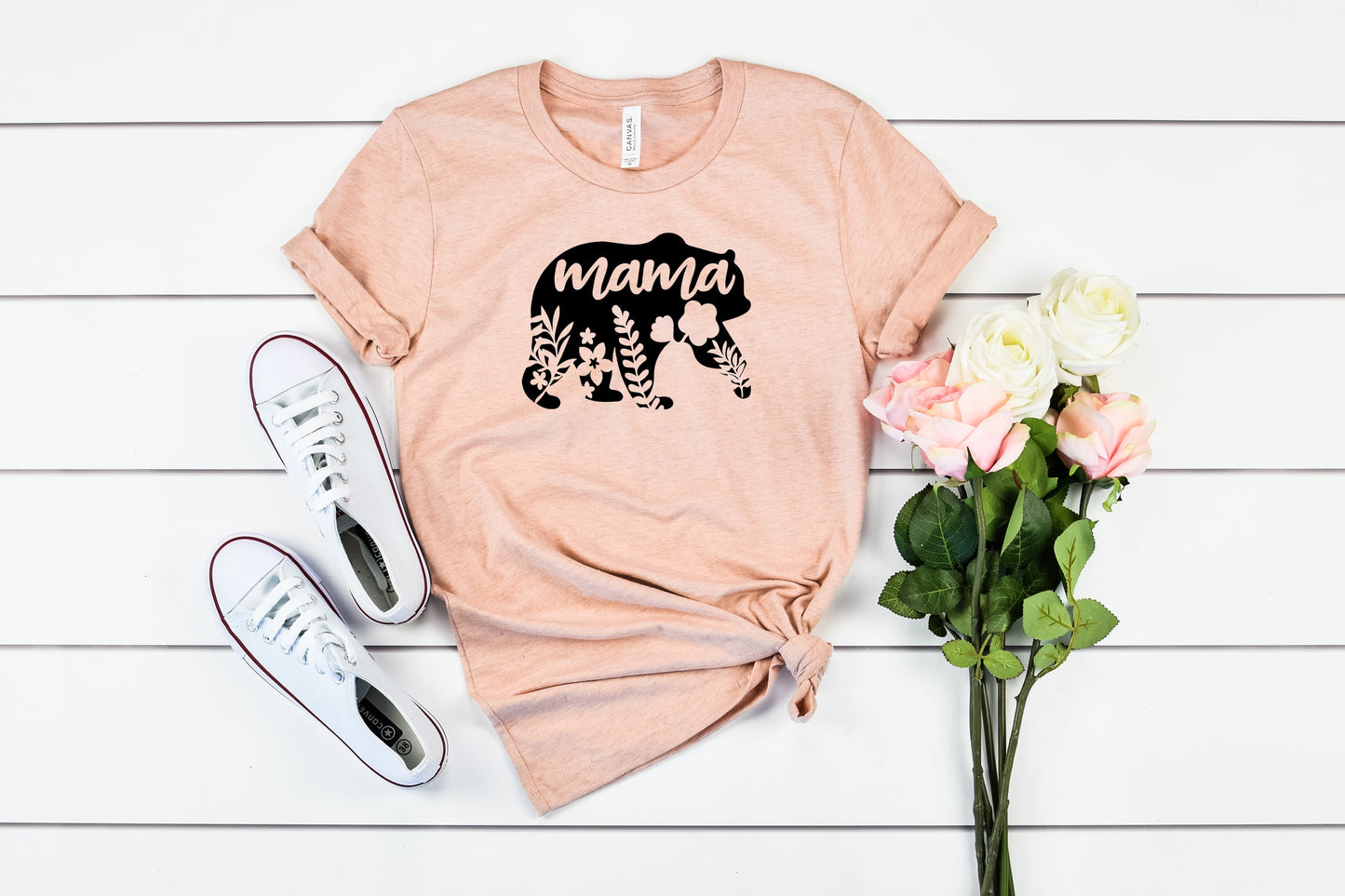 Mama Bear Bella+Canvas Premium Graphic Tee