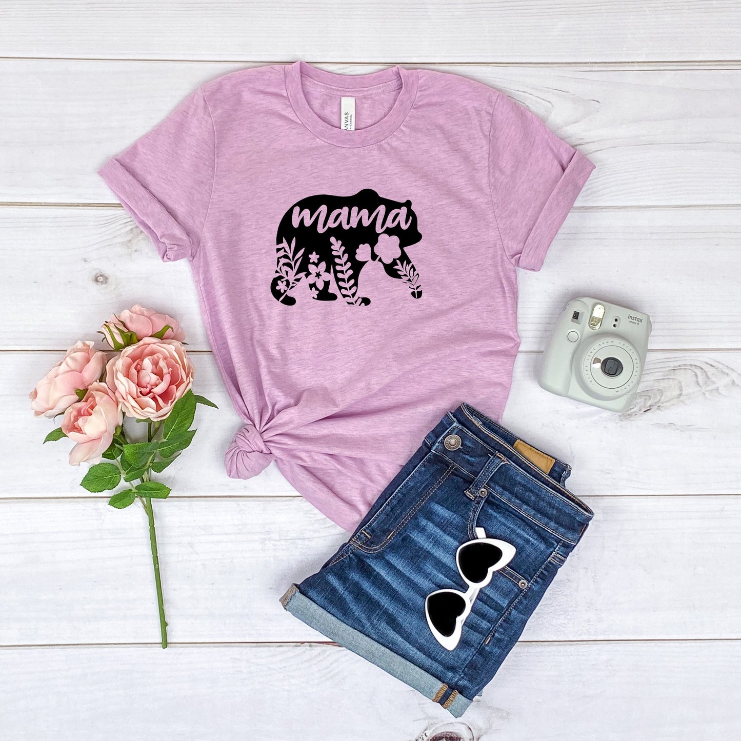 Mama Bear Bella+Canvas Premium Graphic Tee