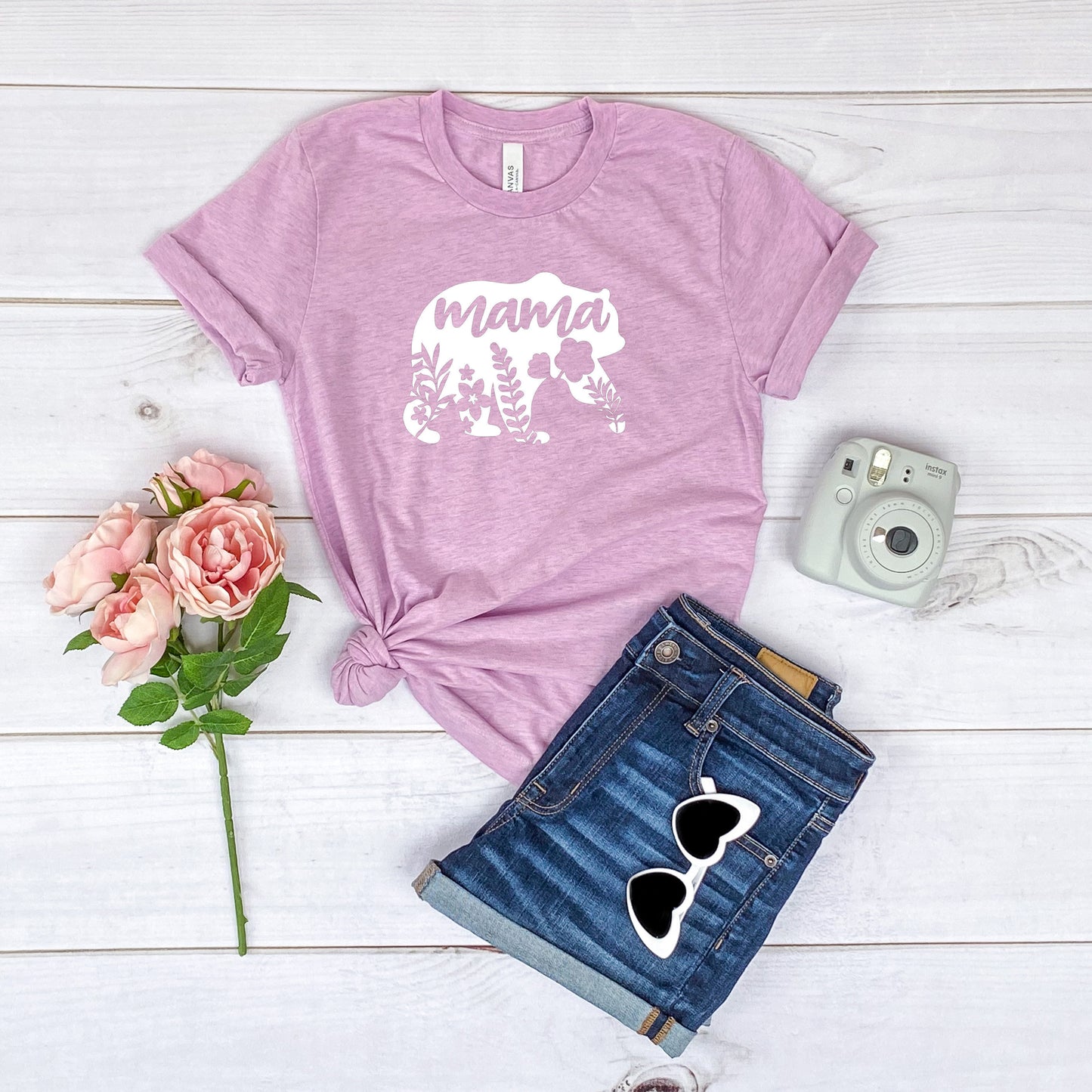 Mama Bear Bella+Canvas Premium Graphic Tee