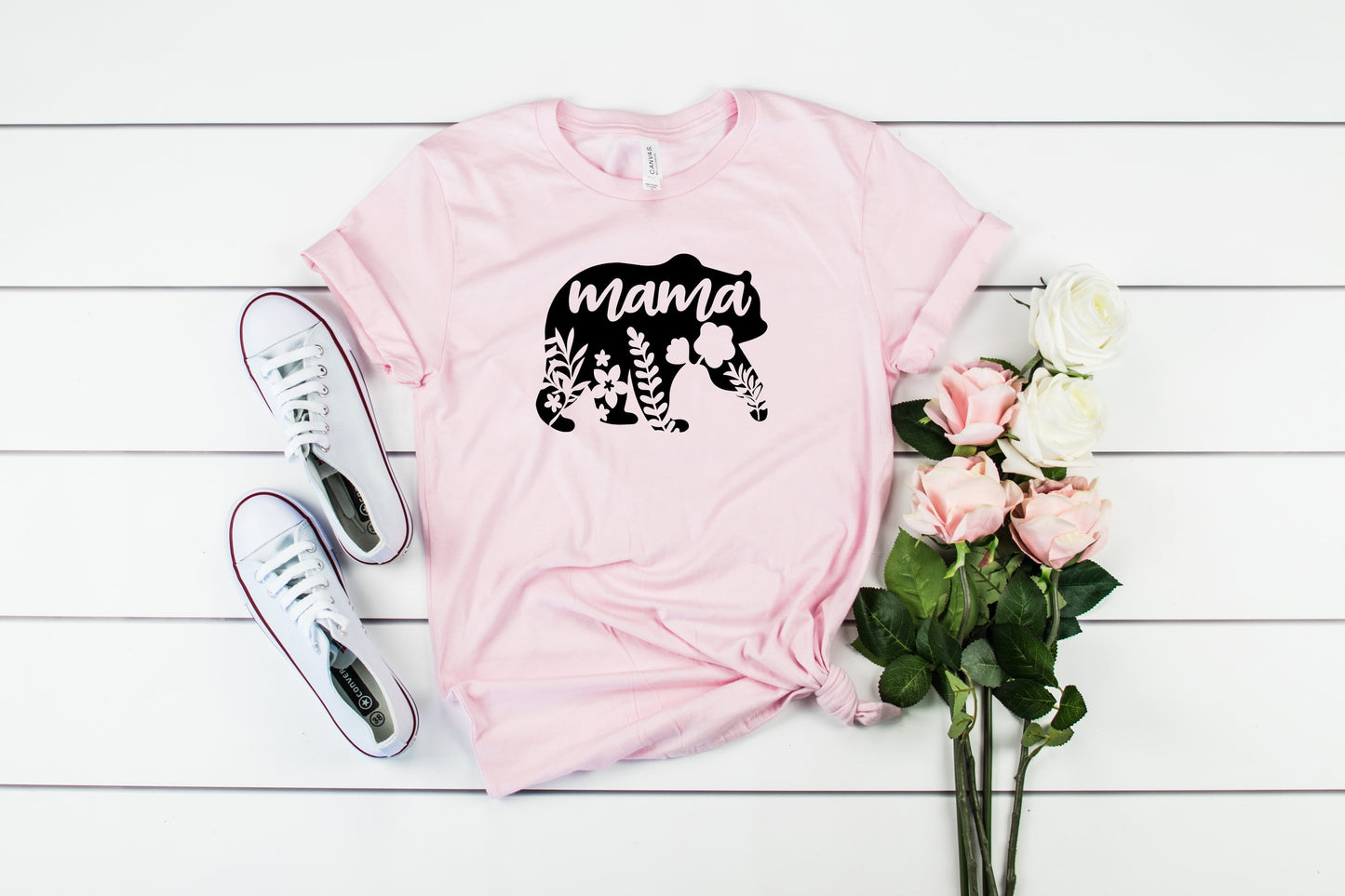 Mama Bear Bella+Canvas Premium Graphic Tee