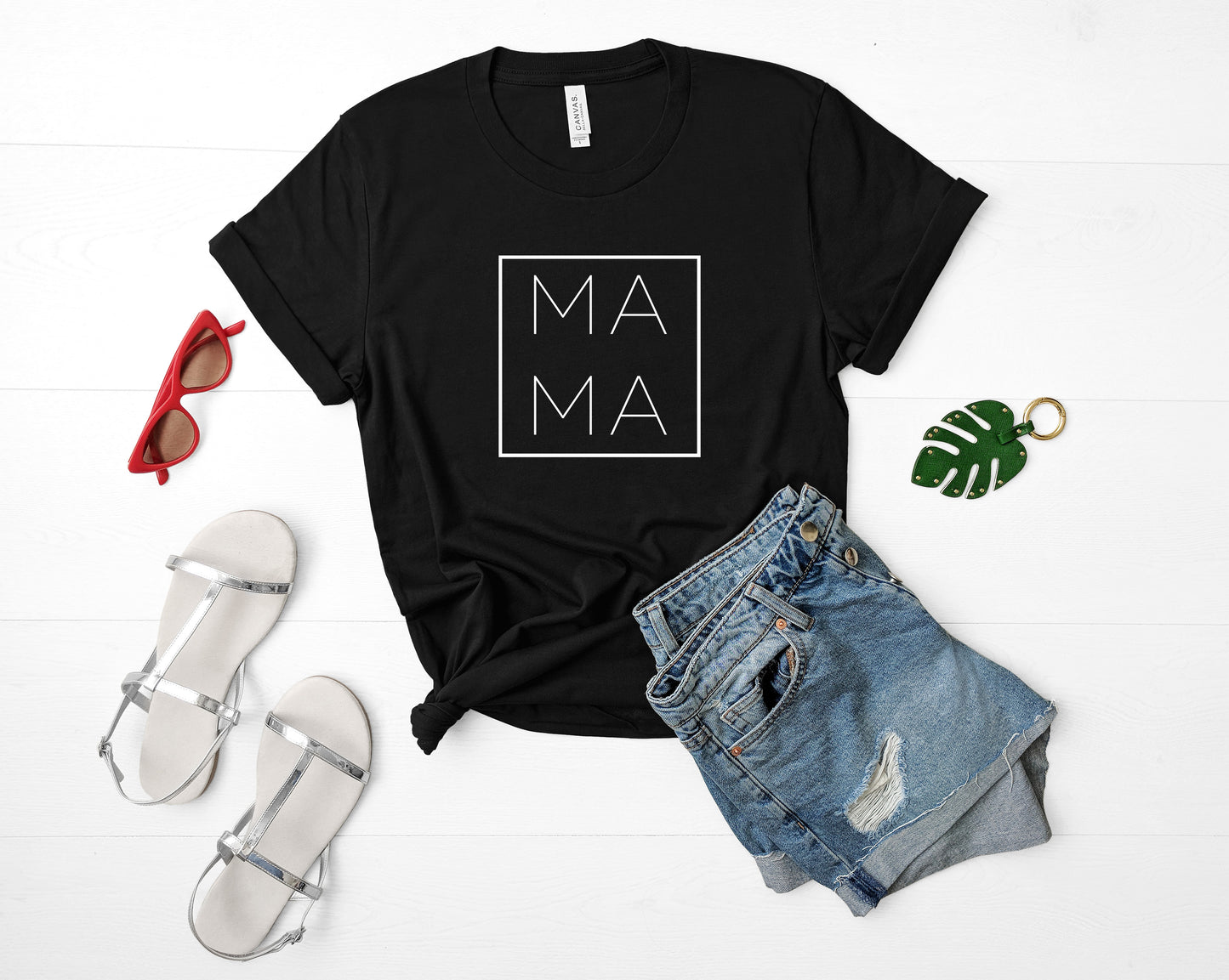 MAMA Bella+Canvas Premium Graphic Tee