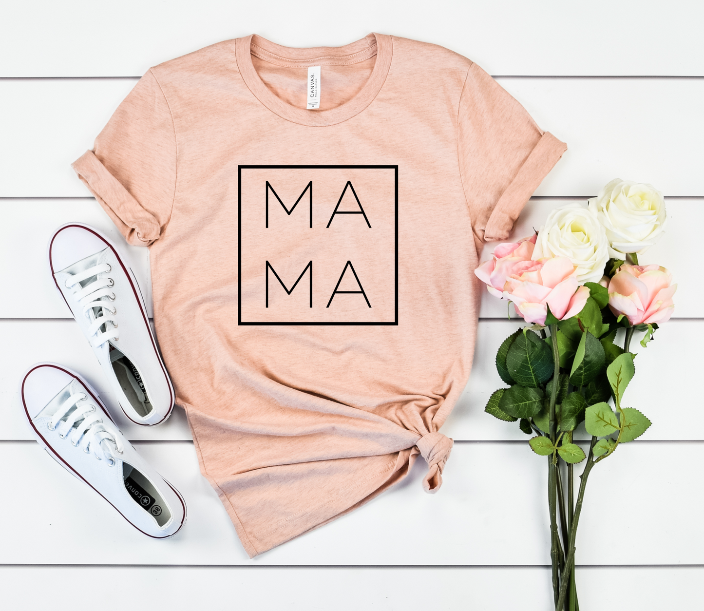 MAMA Bella+Canvas Premium Graphic Tee