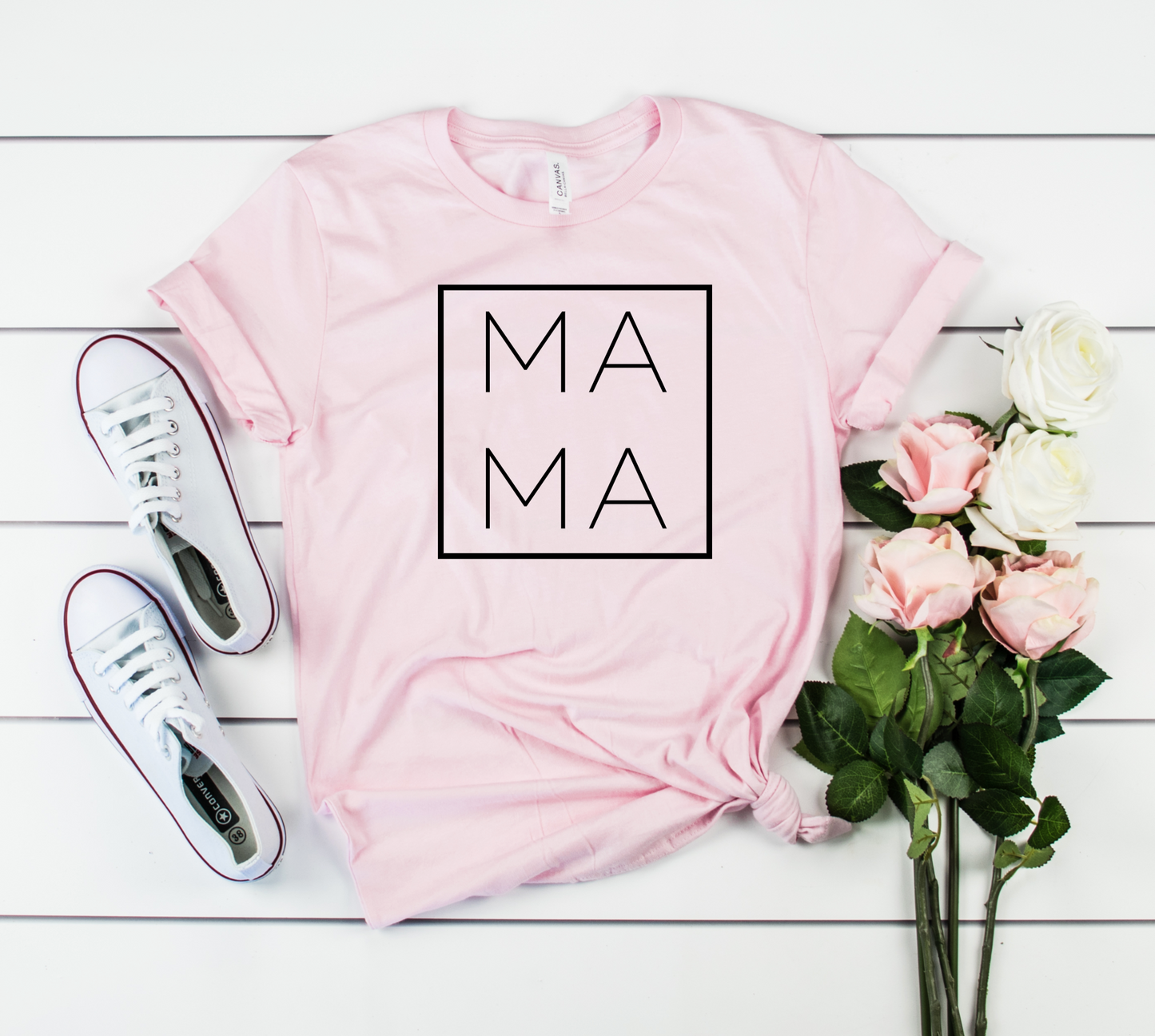 MAMA Bella+Canvas Premium Graphic Tee