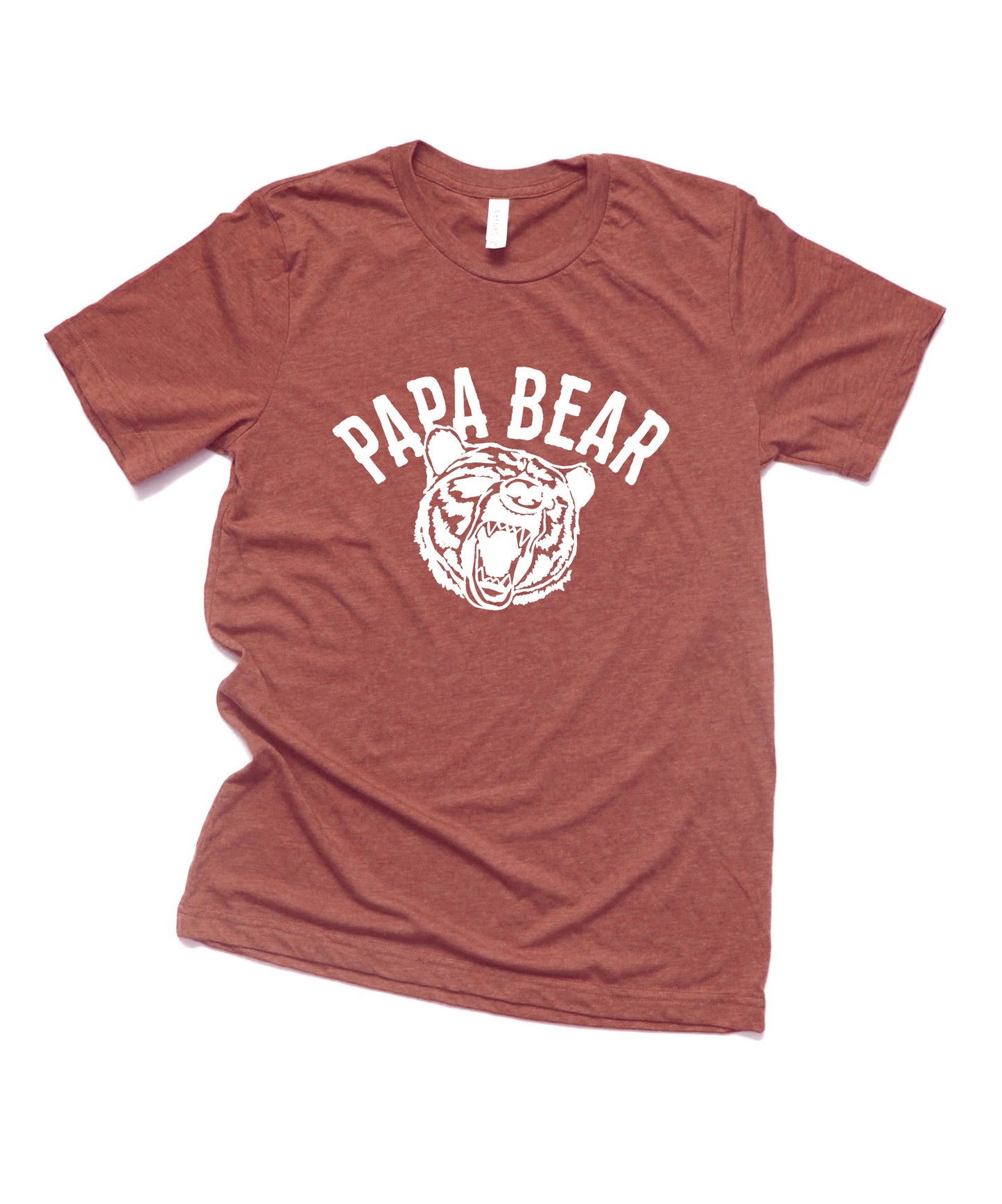 Papa Bear Father's Day Collection Bella+Canvas Premium Graphic Tee