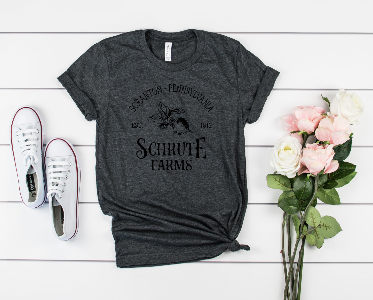 Schrute Farms Bella+Canvas Premium Graphic Tee