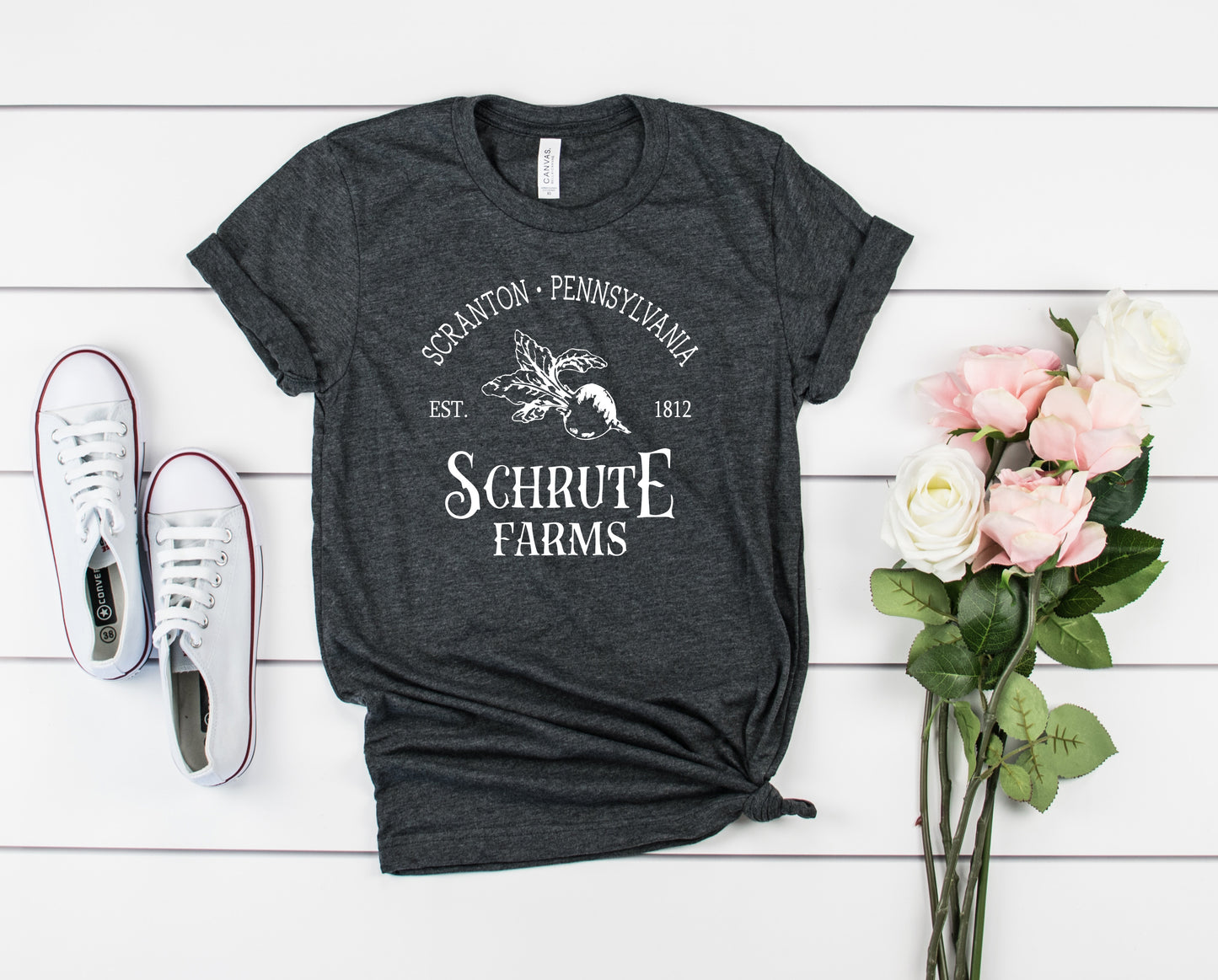 Schrute Farms Bella+Canvas Premium Graphic Tee