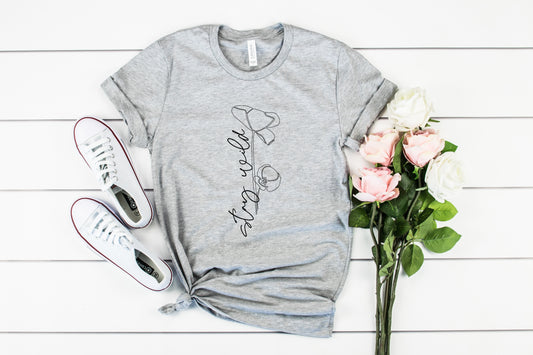 Stay Wild Bella+Canvas Premium Graphic Tee